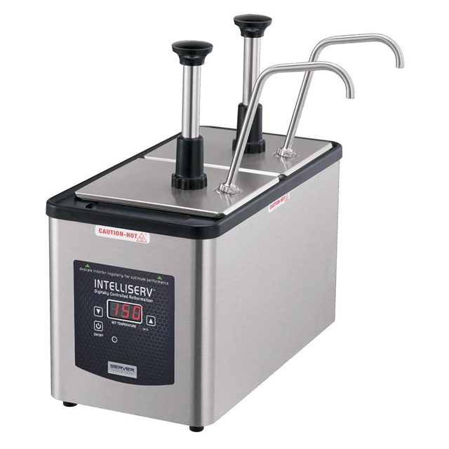 IntelliServ Warmer with 2 1/6-size pans and pumps (sold seperately)